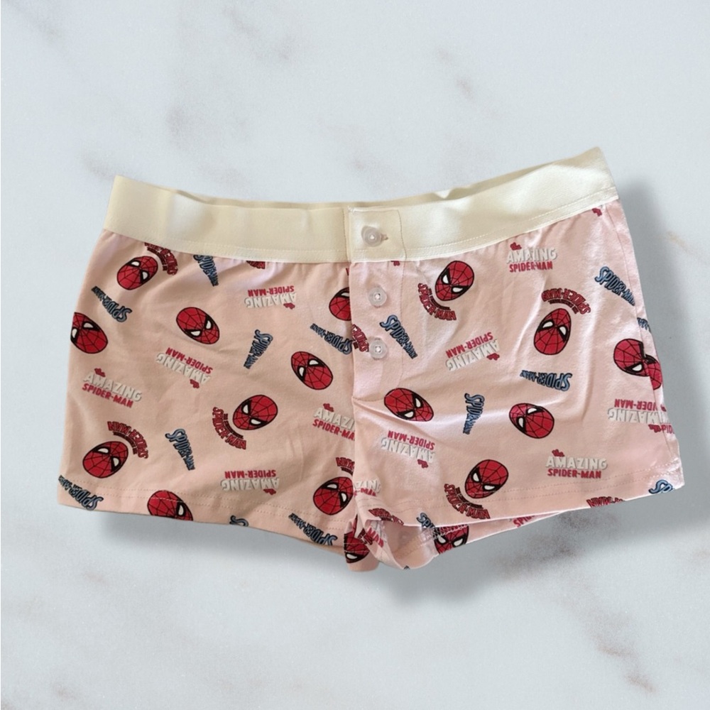 Marvel Pink and Cream Shorts